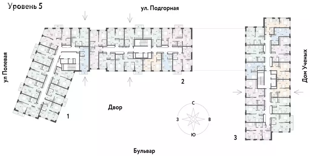 2-комнатная квартира: Тюмень, Подгорная улица, 73 (48.42 м) - Фото 1