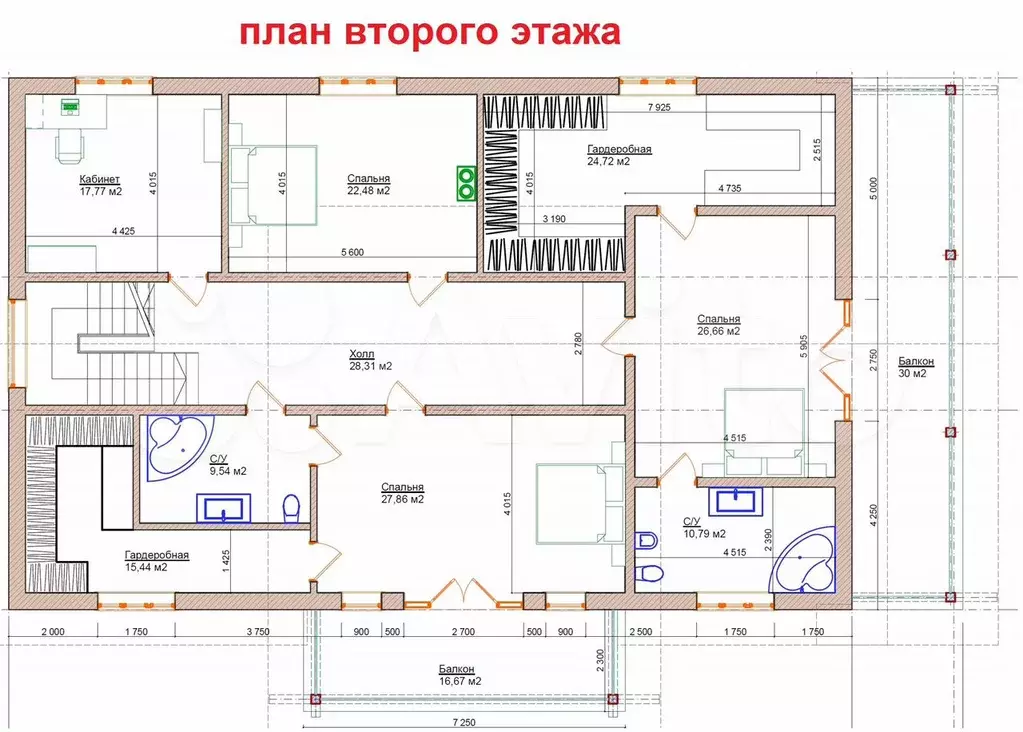 Коттедж 372,4 м на участке 25 сот. - Фото 0