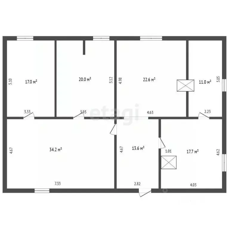 Дом в Свердловская область, Талицкий муниципальный округ, с. ... - Фото 2