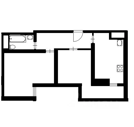 2-к кв. Севастополь ул. Парковая, 12 (62.0 м) - Фото 1