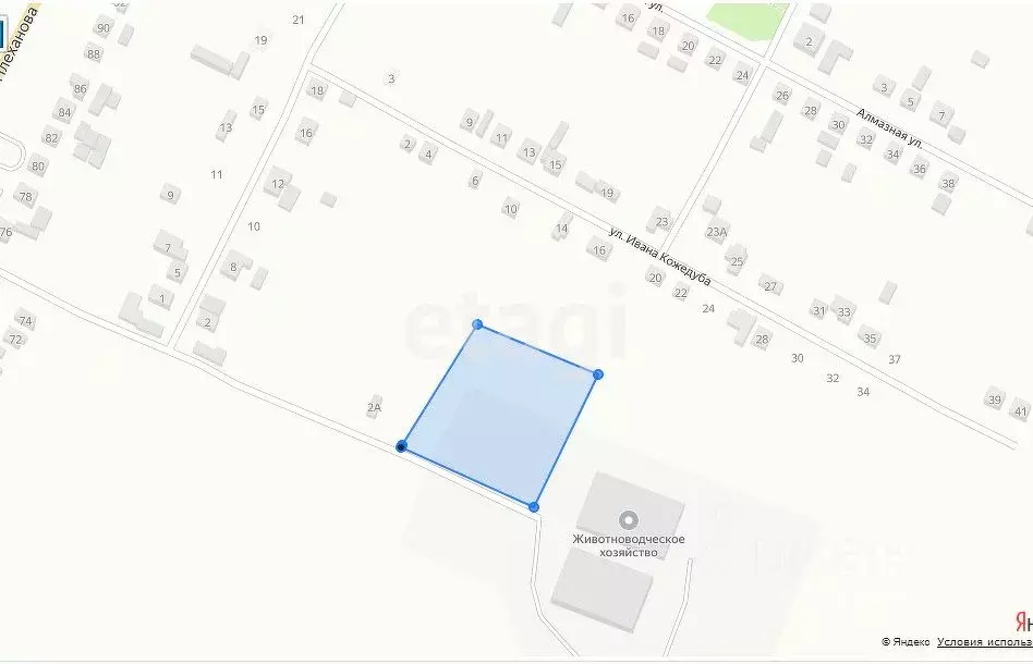 Участок в Белгородская область, Валуйский муниципальный округ, Уразово ... - Фото 2