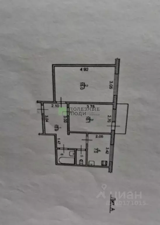 2-к кв. Орловская область, Орловский муниципальный округ, д. Жилина ... - Фото 2
