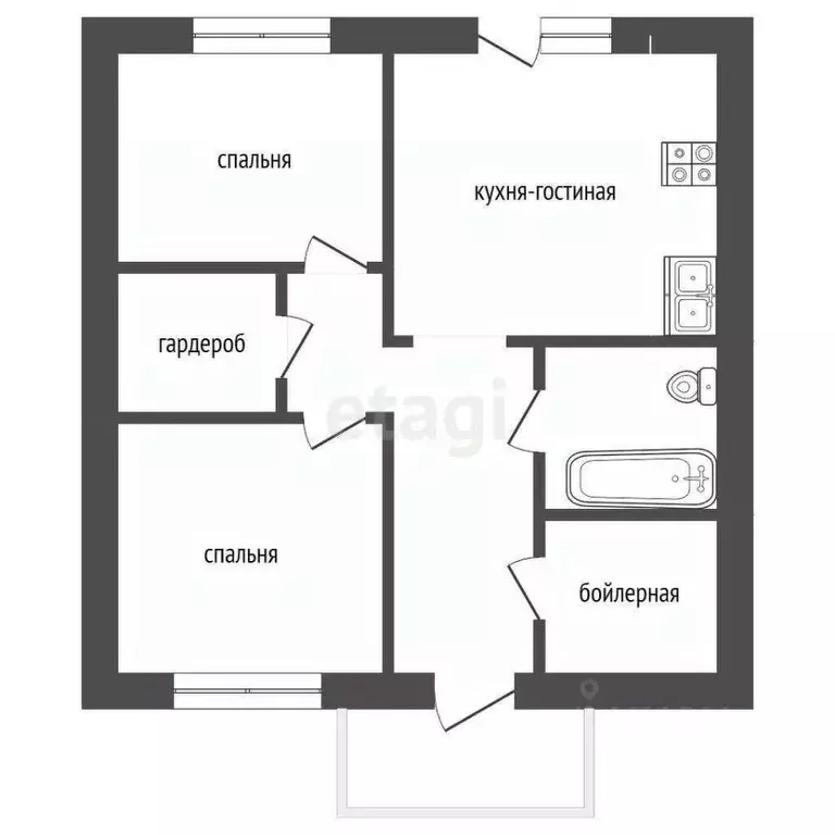 Таунхаус в Ярославская область, Ярославский муниципальный округ, д. ... - Фото 1