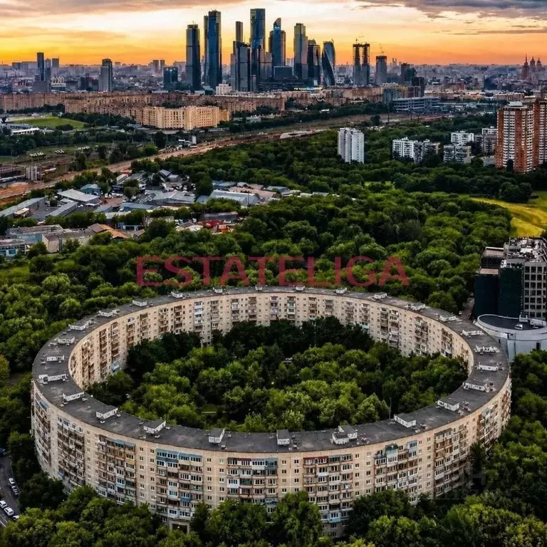 Свободной планировки кв. Москва ул. Довженко, 6 (19.2 м) - Фото 1