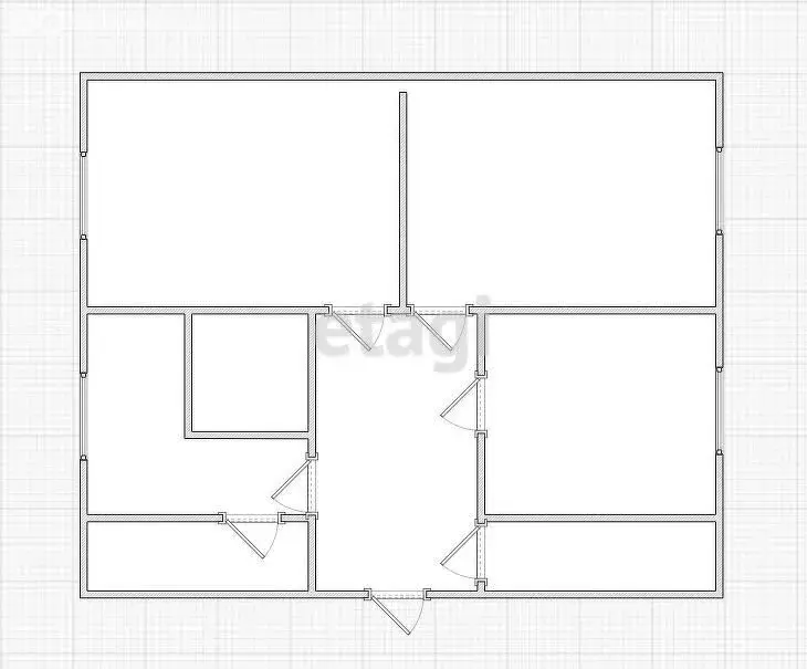 Дом в Костромская область, Кадыйский муниципальный округ, деревня ... - Фото 1