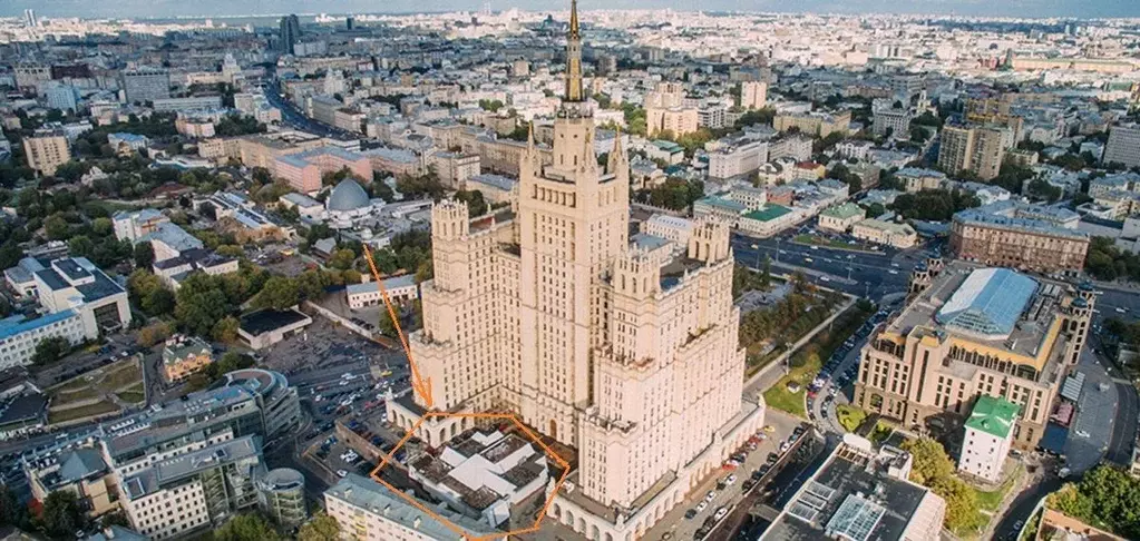 Помещение свободного назначения в Москва Кудринская пл., 1с1 (1575 м) - Фото 2