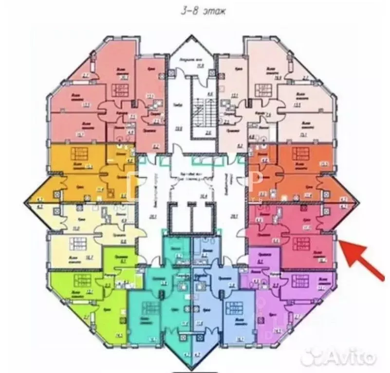 1-к кв. Ивановская область, Иваново Крутицкая ул., 7 (43.0 м) - Фото 2