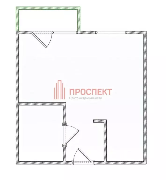 1-к кв. Пензенская область, Пенза ул. Шмидта, 24 (33.0 м) - Фото 1