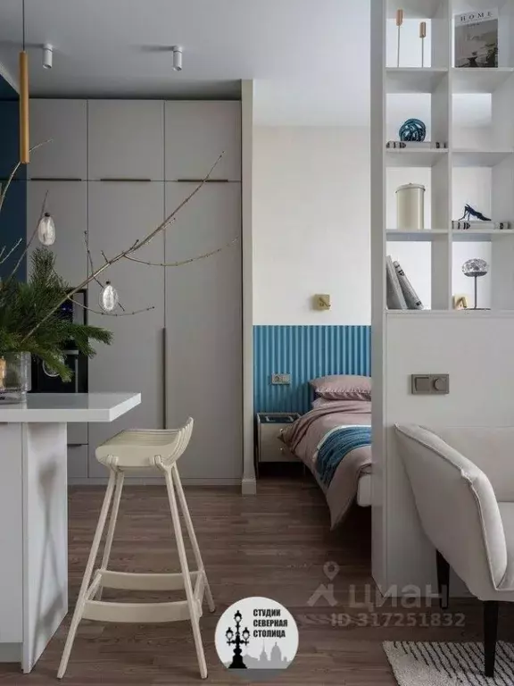Студия Санкт-Петербург Пушкинская ул., 11 (27.1 м) - Фото 0