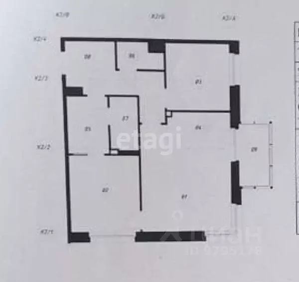 3-к кв. Татарстан, Казань ул. Гаврилова, 5Вк2 (65.71 м) - Фото 0