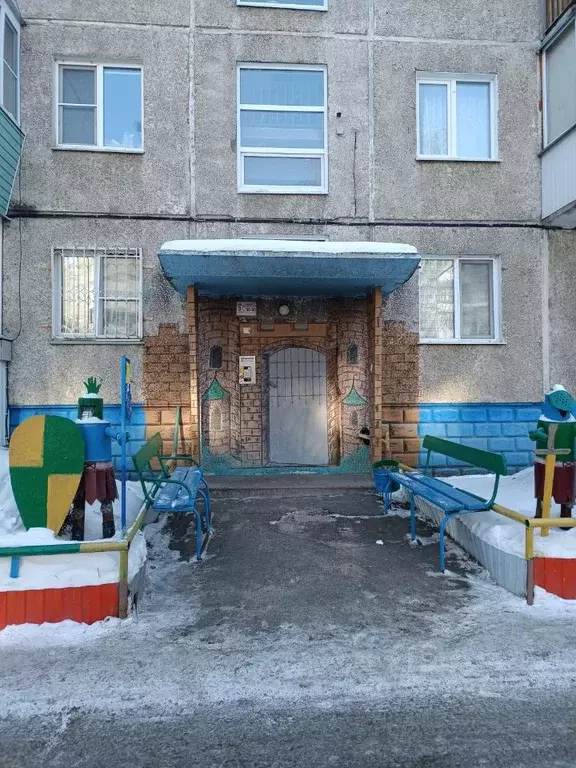 2-к кв. Омская область, Омск Городок Нефтяников мкр, ул. Волкова, 13 ... - Фото 2