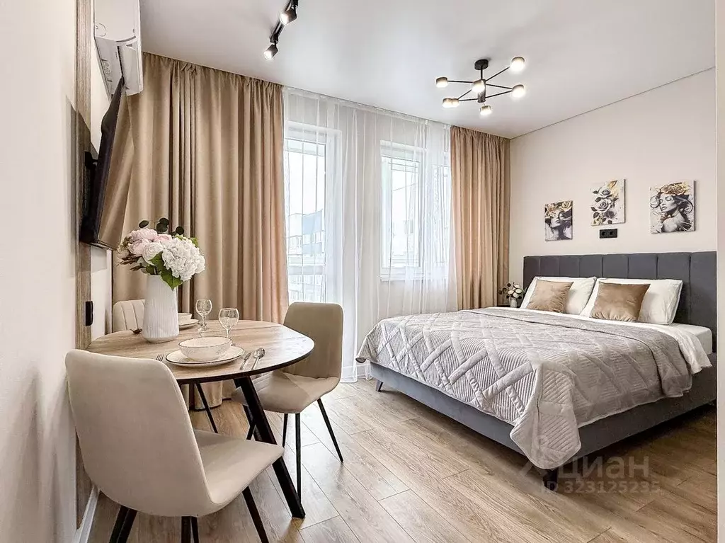 Студия Краснодарский край, Новороссийск ул. Куникова, 47Г (25.0 м) - Фото 0