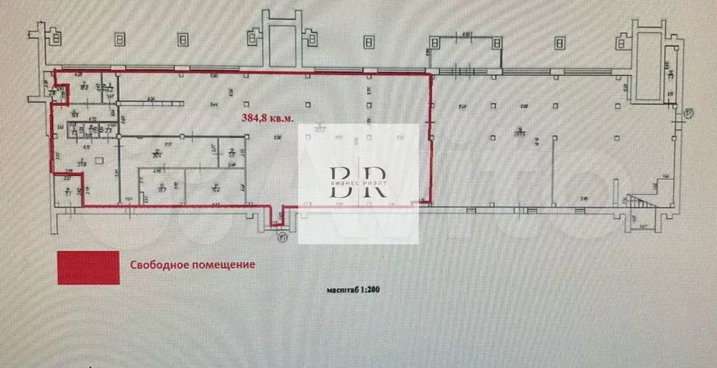 Торговля 2 Входа Разгрузка 1 линия, 384.8 м - Фото 0