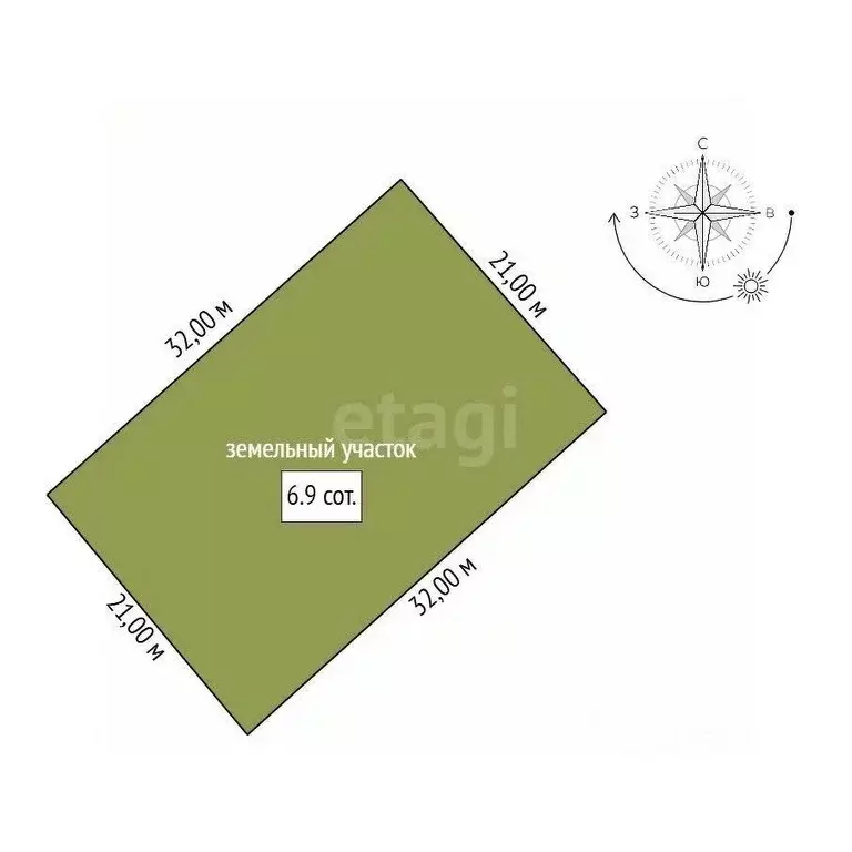 Участок в Амурская область, Благовещенск 5-я Стройка мкр,  (6.9 сот.) - Фото 1