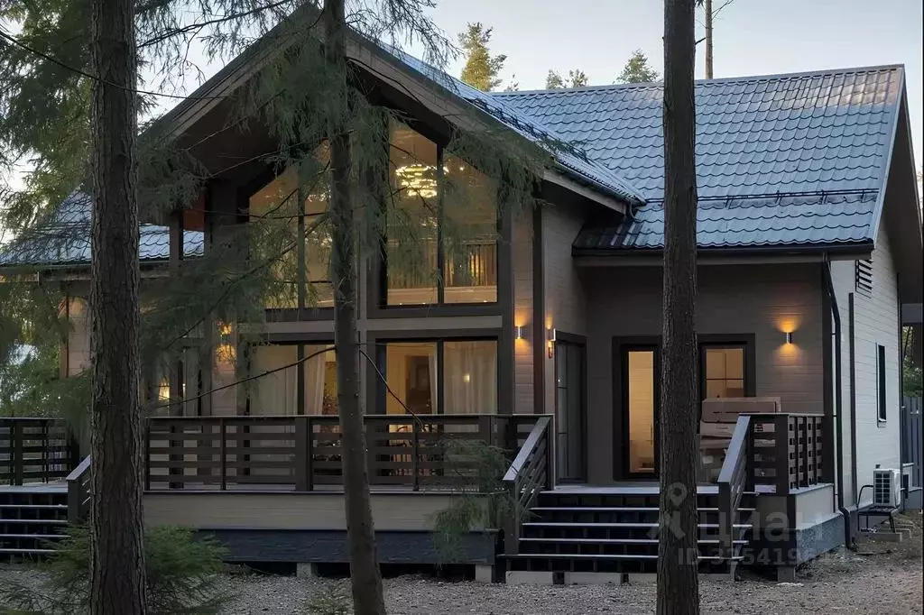 Дом в Ленинградская область, Всеволожский район, Юкковское с/пос, д. ... - Фото 1