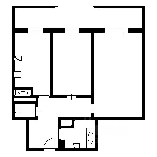 2-к кв. Санкт-Петербург Мебельная ул., 35к2 (51.0 м) - Фото 2