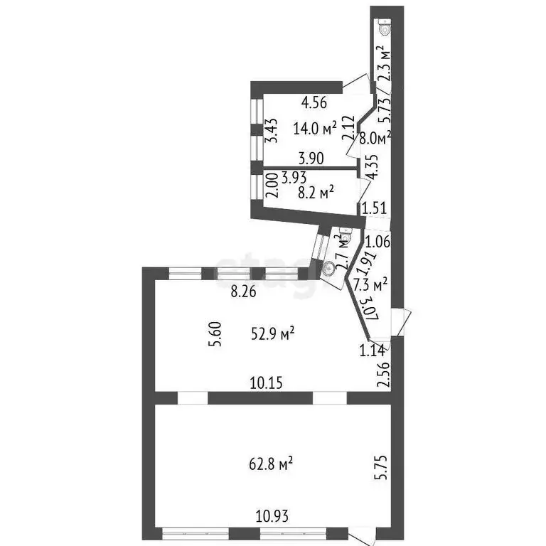 Помещение свободного назначения (158 м) - Фото 1