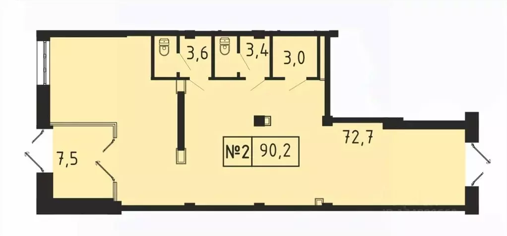 Офис в Московская область, Мытищи городской округ, д. Пирогово ... - Фото 1
