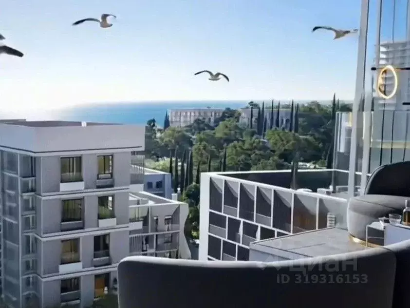 1-к кв. Крым, Алушта ул. Саранчева, 3 (36.5 м) - Фото 0