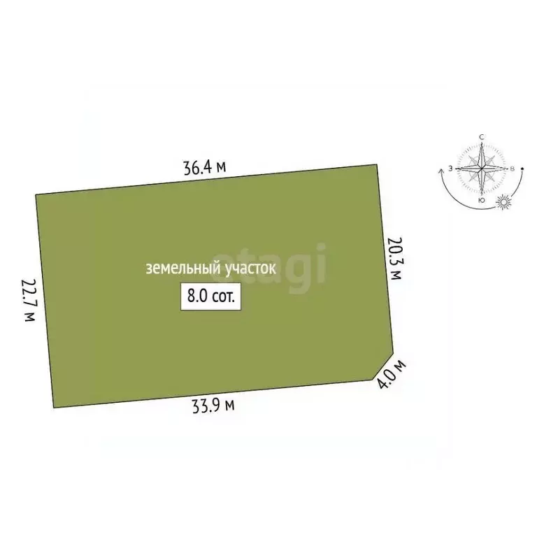 Участок в Ленинградская область, Ломоносовский район, Ропшинское ... - Фото 2