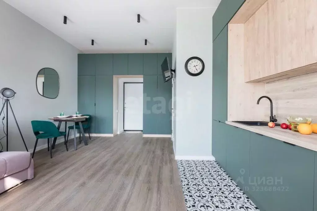 Студия Санкт-Петербург Октябрьская наб., 108к1БД (23.6 м) - Фото 1