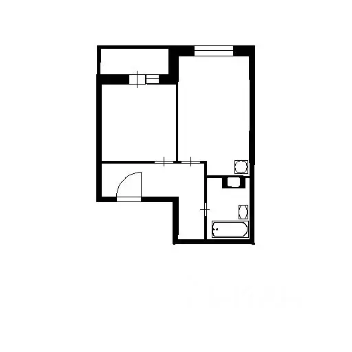 1-к кв. Ленинградская область, Мурино Всеволожский район, Оборонная ... - Фото 2