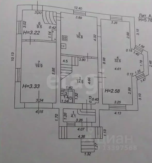 Дом в Тверская область, Тверь Батинская ул., 51 (197 м) - Фото 2