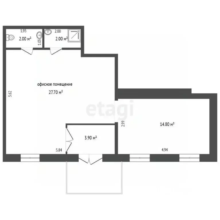 Помещение свободного назначения в Тюменская область, Тюмень ул. Героев ... - Фото 1