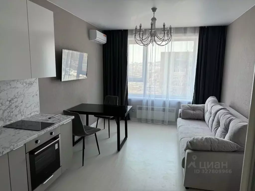 Студия Приморский край, Владивосток Стрелковая ул., 18к2 (24.4 м) - Фото 1