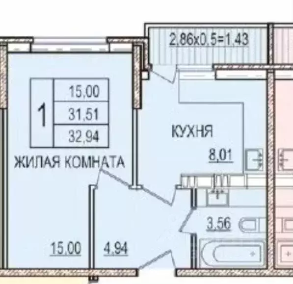 1-к кв. Краснодарский край, Краснодар Камвольно-суконный Комбинат мкр, ... - Фото 0