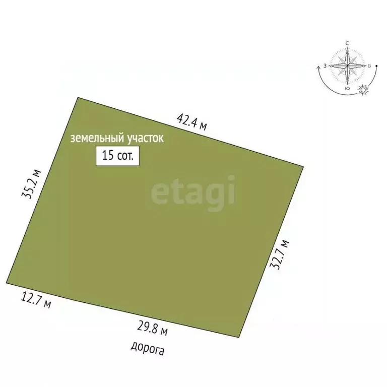 Участок в Ярославская область, Ярославский муниципальный округ, д. ... - Фото 2