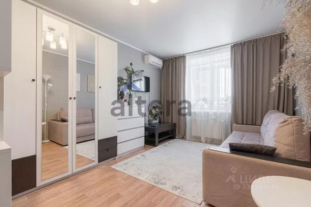 1-к кв. Татарстан, Казань Даурская ул., 44Г (34.4 м) - Фото 1