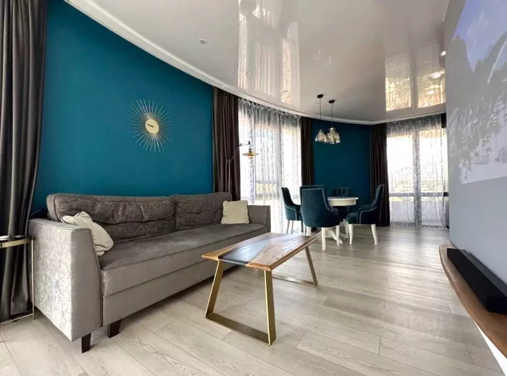 1-к кв. Краснодарский край, Сочи Мамайка мкр, ул. Крымская, 44Б (45.0 ... - Фото 2