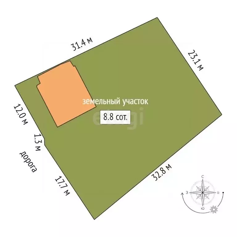 Дом в Саха (Якутия), Якутск Кольцевая ул., 44 (126 м) - Фото 1