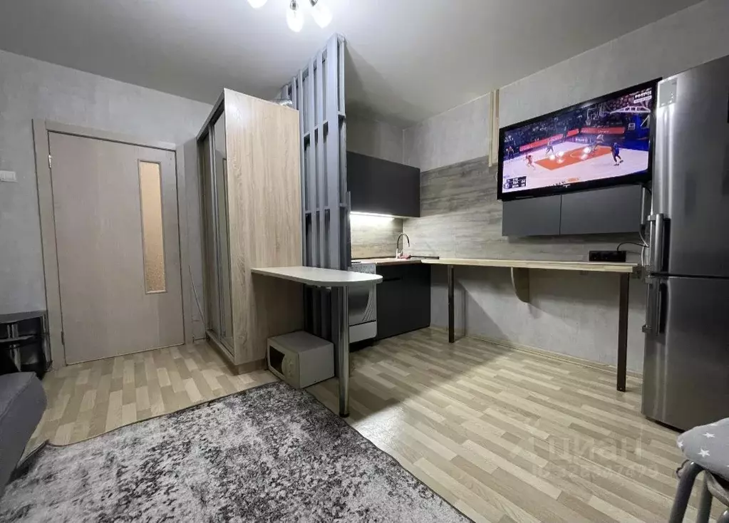 Студия Красноярский край, Красноярск ул. Апрельская, 5А (27.0 м) - Фото 1