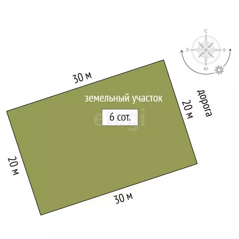Участок в Крым, Симферополь Пневматика мкр,  (6.0 сот.) - Фото 2