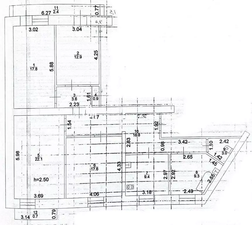 4-комнатная квартира: Казань, улица Серова, 17 (113.4 м) - Фото 2