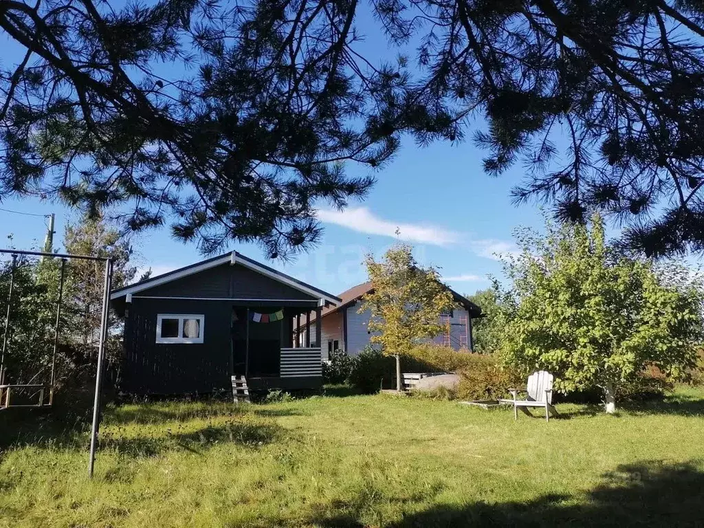 Дом в Ленинградская область, Приозерский район, Плодовское с/пос, пос. ... - Фото 1