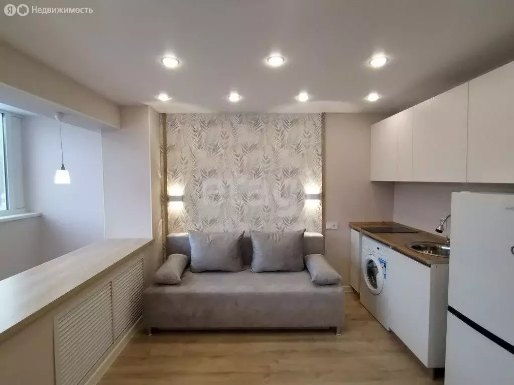 Квартира-студия: Тюмень, Олимпийская улица, 24 (17.4 м) - Фото 1