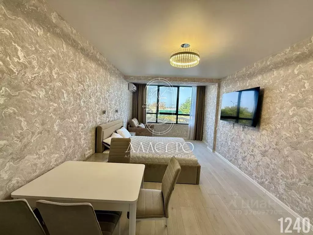 Студия Севастополь ул. Парковая, 11 (29.0 м) - Фото 2