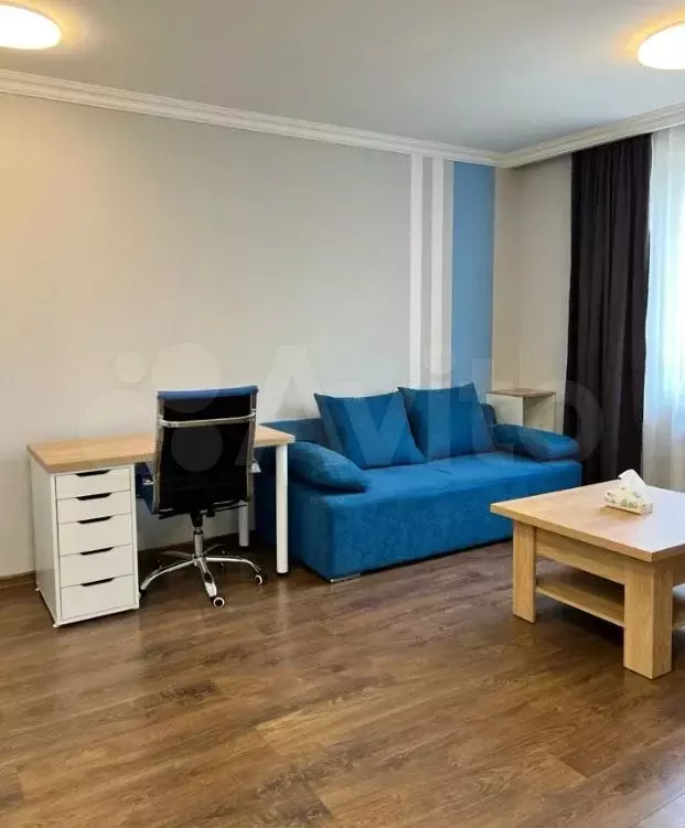 1-к. квартира, 30 м, 4/14 эт. - Фото 1