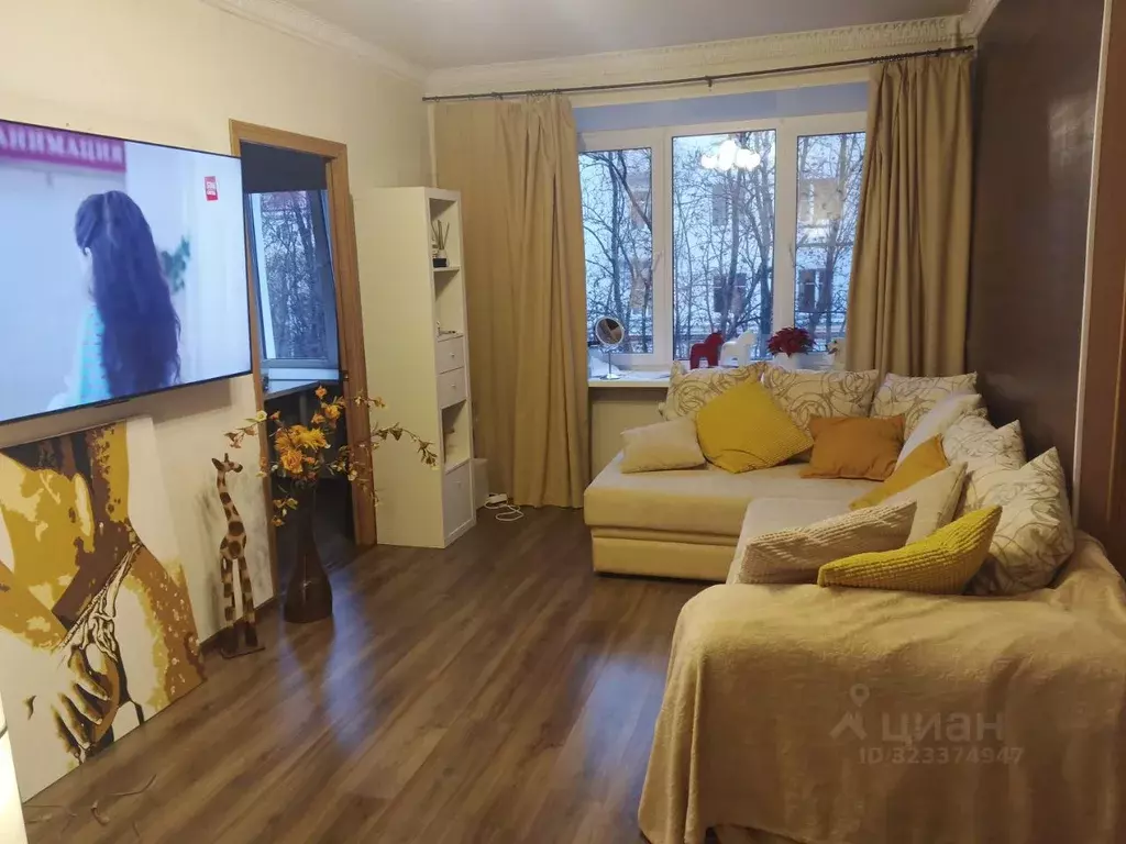 2-к кв. Мурманская область, Мурманск Пушкинская ул., 14 (47.0 м) - Фото 1