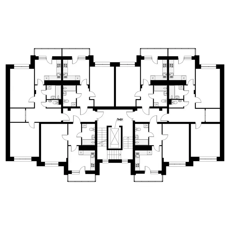 1-к кв. Белгородская область, Белгород ул. Квасова (50.6 м) - Фото 2