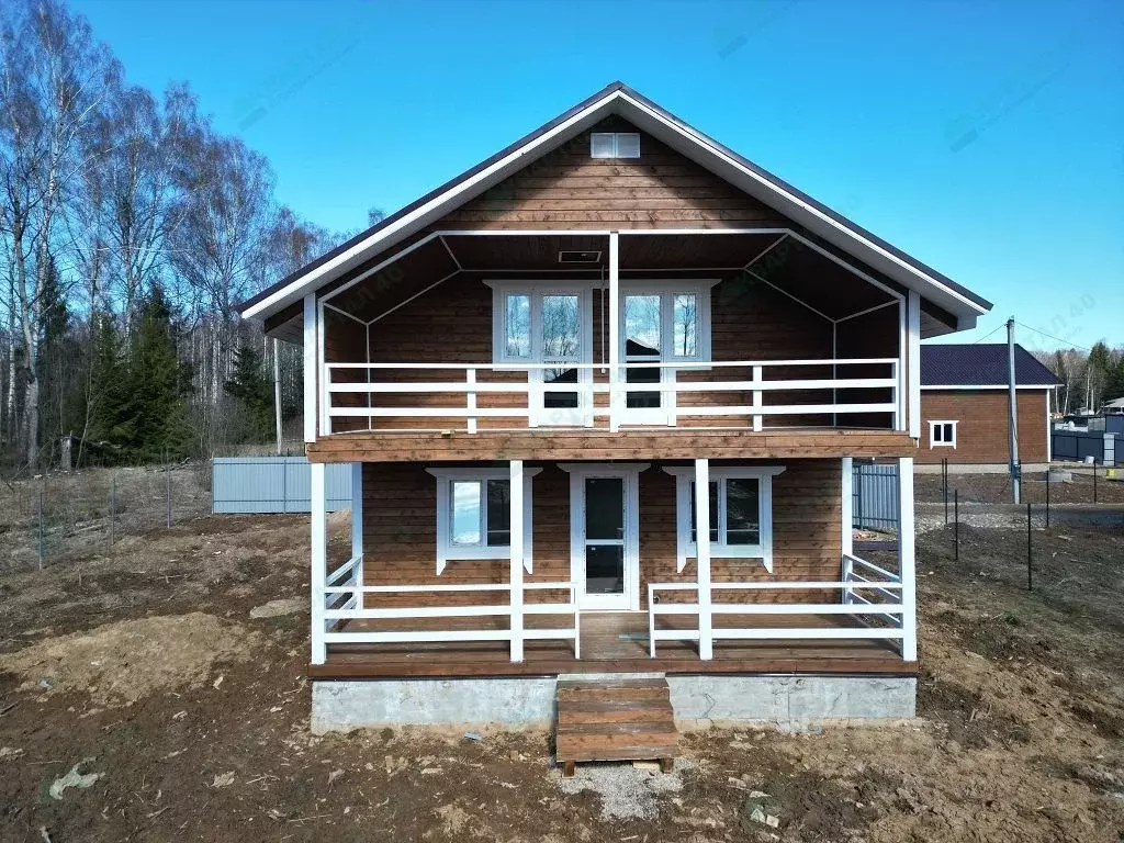 Дом в Калужская область, Боровский муниципальный округ, Совьяки с/пос, ... - Фото 2