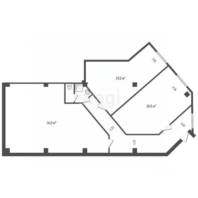 Помещение свободного назначения в Костромская область, Кострома ... - Фото 1