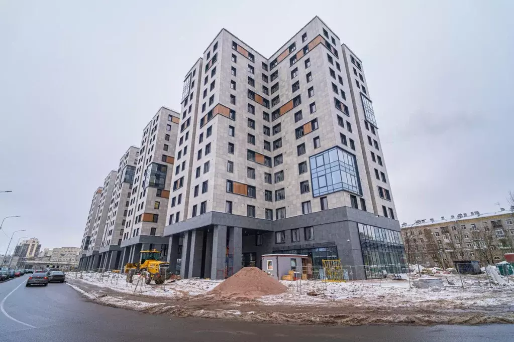 Студия Санкт-Петербург ул. Матроса Железняка, 1А (18.77 м) - Фото 2