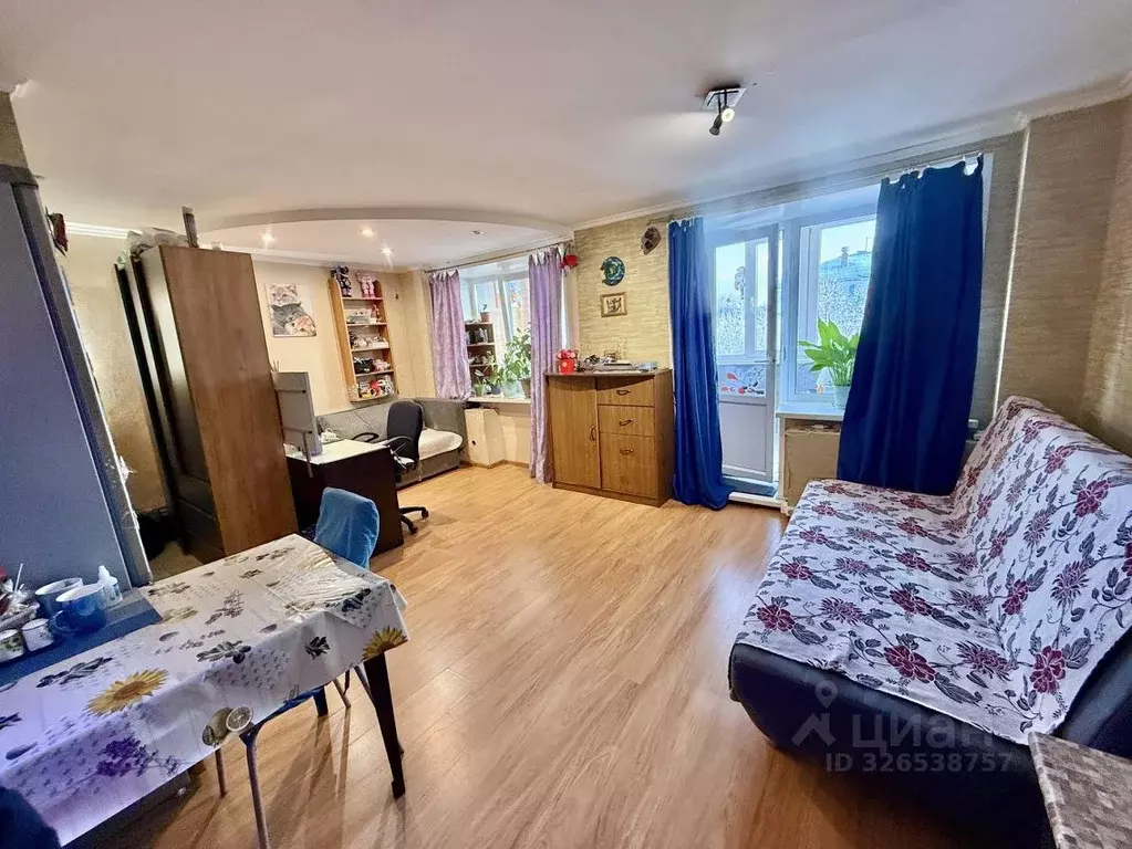 1-к кв. Архангельская область, Архангельск Северодвинская ул., 63 ... - Фото 1