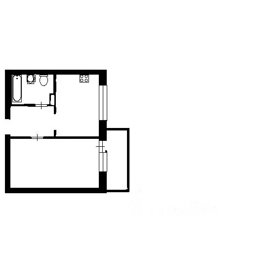 1-к кв. Новосибирская область, Новосибирск ул. Демьяна Бедного, 73/1 ... - Фото 2