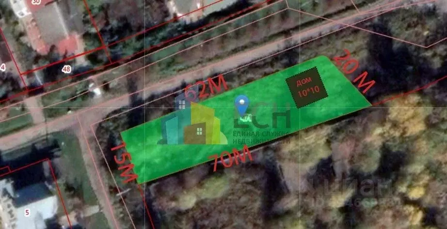 Участок в Тульская область, Тула пос. Горелки, проезд 2-й Солнечный ... - Фото 2