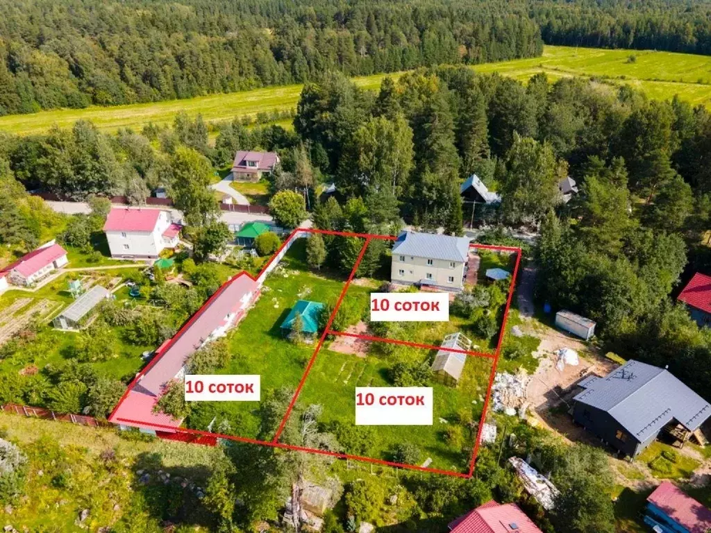 Дом в Ленинградская область, Выборгский район, Полянское с/пос, пос. ... - Фото 1